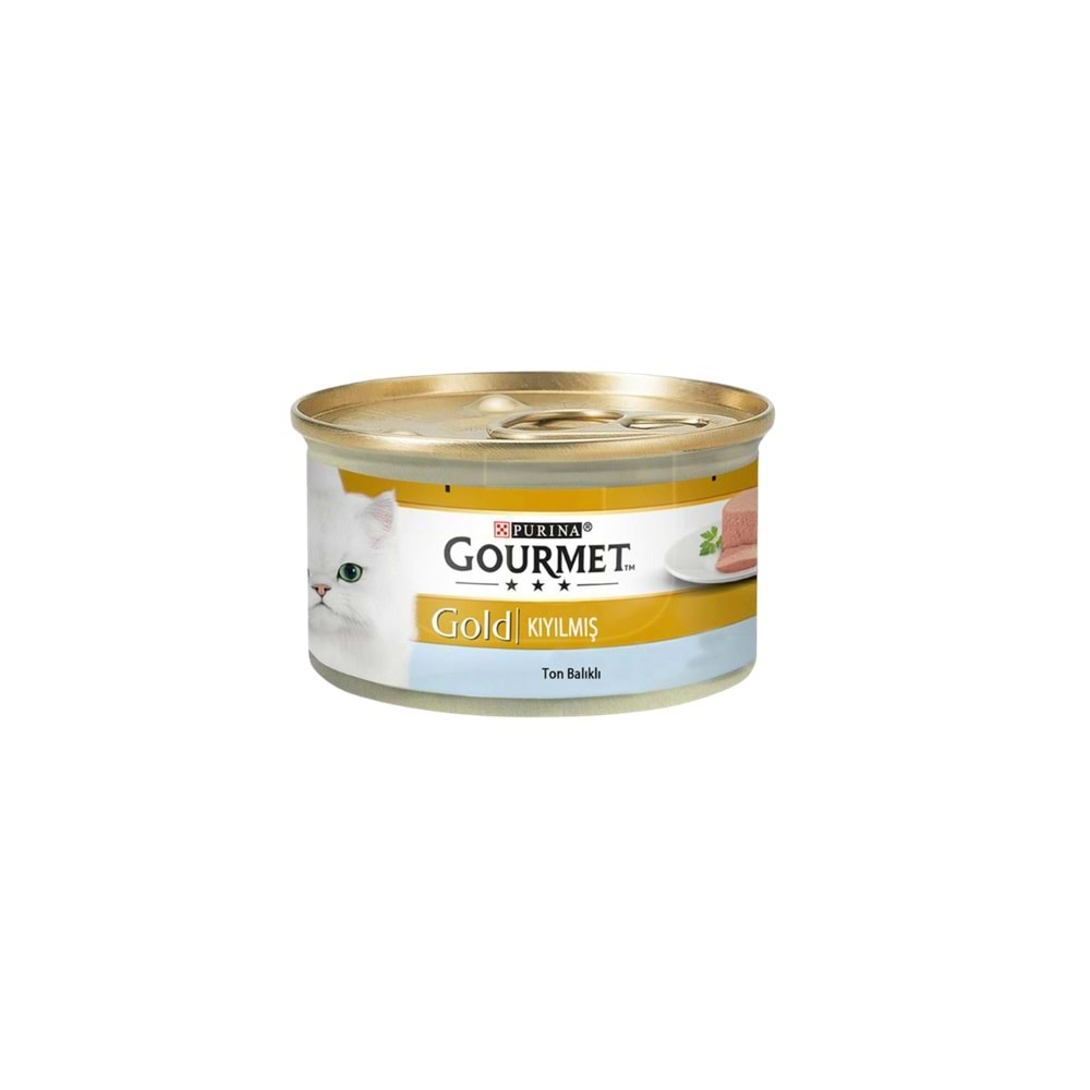 GOURMET Gold Kıyılmış Ton Balıklı Yaş Kedi Konservesi 85gr