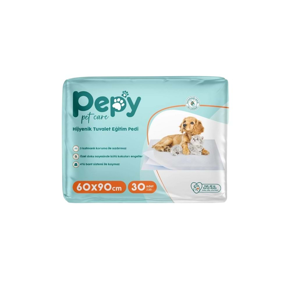 PEPY YAPIŞKANLI ÇİŞ PEDİ 60*90 30 LU