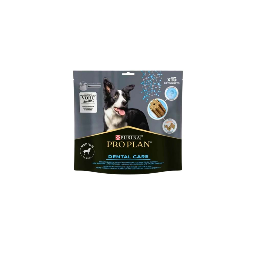 PRO PLAN Dental Care Orta Irk Köpek Ödül Maması 345gr (15li)