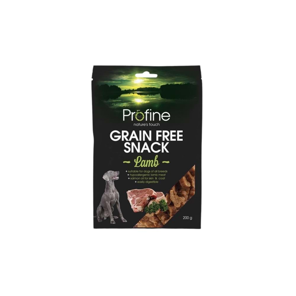 PROFINE Grain Free Lamb Kuzu Etli Tahılsız Köpek Ödülü 200 Gr