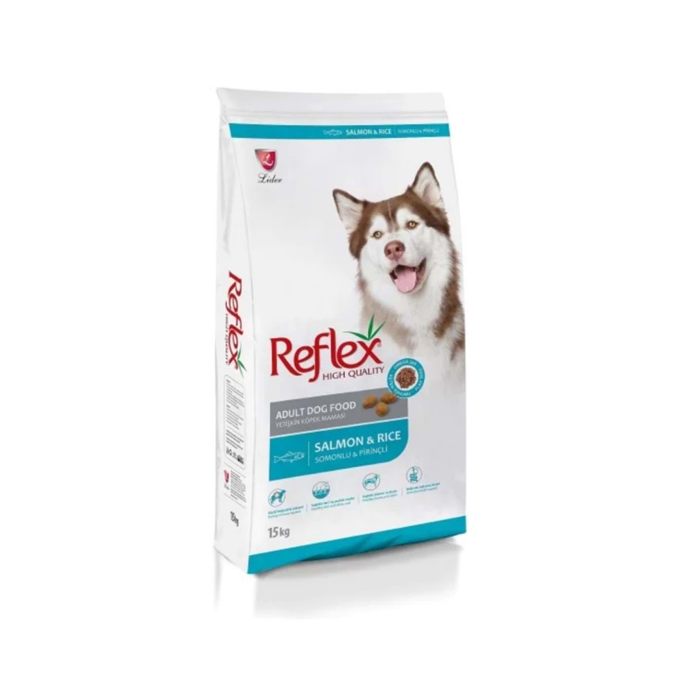 REFLEX Balıklı ve Pirinçli Yetişkin Köpek Maması 15 Kg