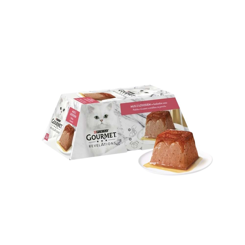 GOURMET Revelations Somonlu Kedi Konservesi 2x57 Gr