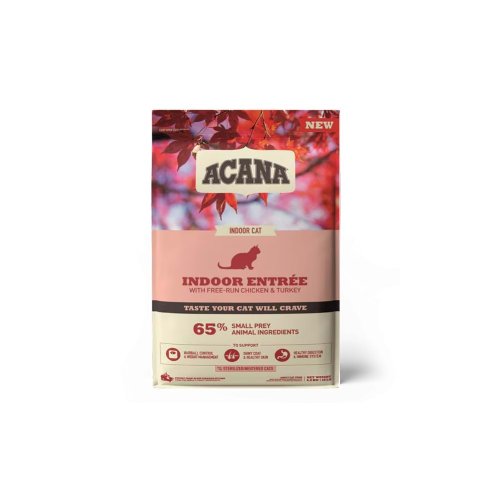 ACANA Indoor Entree Kedi Maması 4,5 Kg