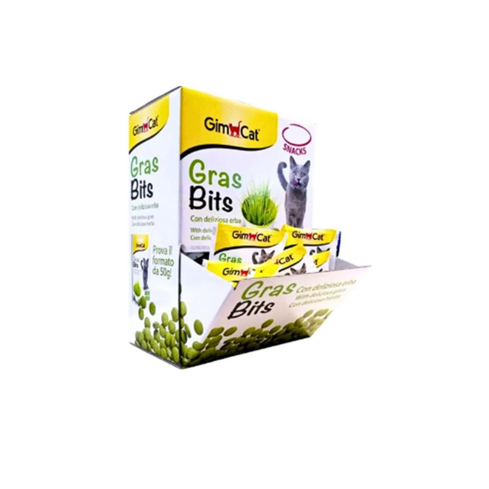 GIMCAT KEDİ ÖDÜL GrAS-BİTS TAB.15 Gr-KASA ÖNÜ 60LI