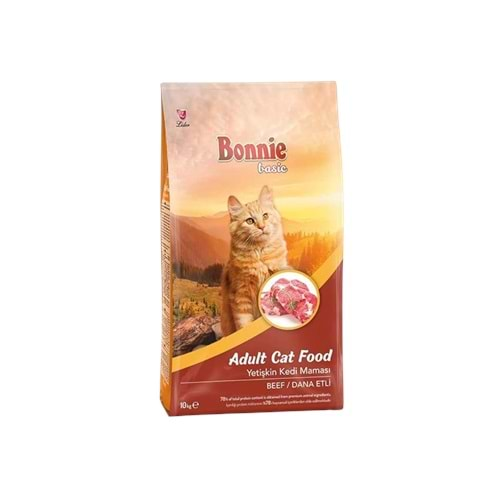 BONNIE Dana Etli Yetişkin Kedi Maması 10 Kg