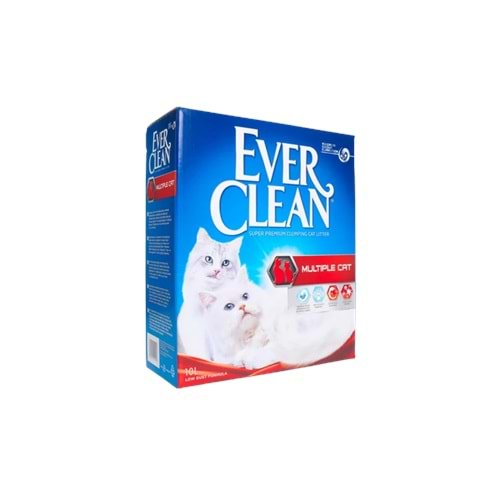 EVER CLEAN Multiple Cat Çoklu Kedi Kumu 10 LT