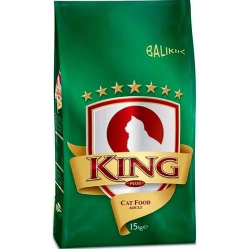 KING Balıklı Yetişkin Kedi Maması 15 Kg