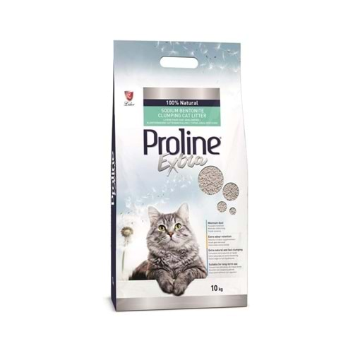 PROLINE Ekstra Bentonit Kedi Kumu 10 Lt