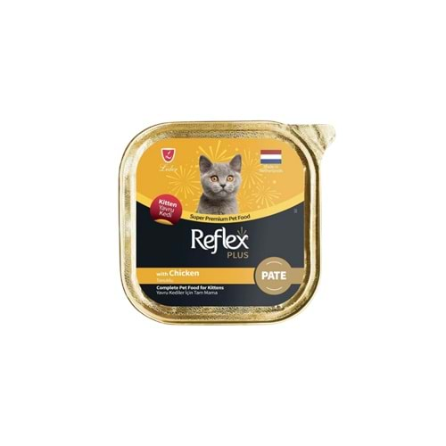 REFLEX Plus Pate Tavuklu Yavru Kedi Konservesi 85Gr