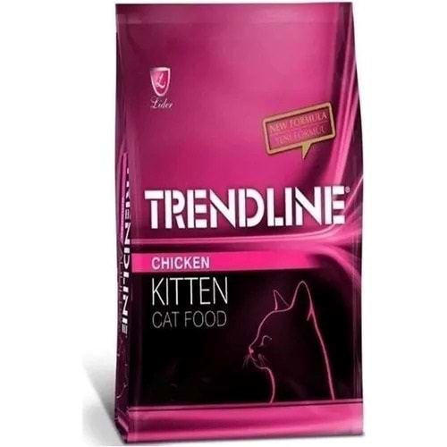 TRENDLINE Kitten Tavuklu Yavru Kedi Maması 15 Kg