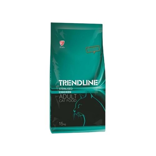 TRENDLINE Sterilised Tavuklu Kısır Kedi Maması 15 Kg