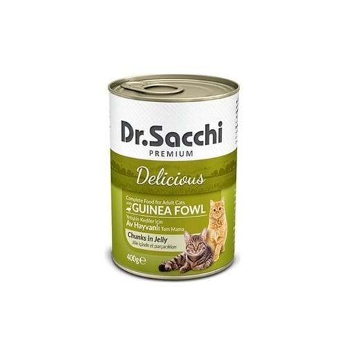 DR.SACCHI KONSERVE KEDİ AV HAY. 400 Gr