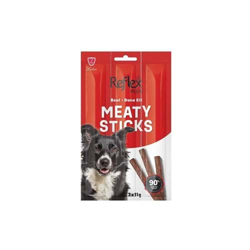 REFLEX Plus Biftekli Çubuk Köpek Ödülü 3*11 Gr